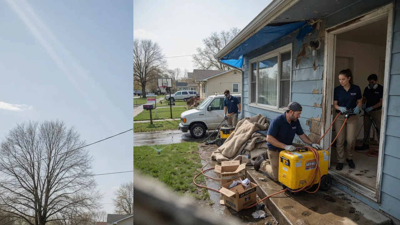 Basement Flood Cleanup in Sinclair, WY near me